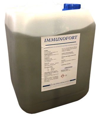 IMMUNOFORT antimikrobiális hatású immunerősítő - 10 liter