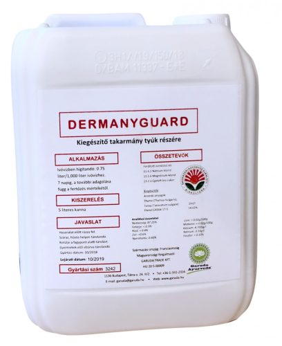 Dermanyguard itatófolyadék baromfinak - 5 liter