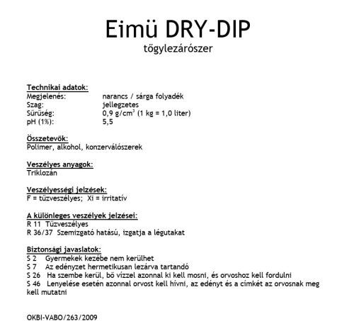 EIMÜ DRY DIP 1000 ML