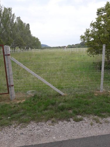 Vadháló kerítés csavart kötésű 50 méteres, 160 cm magasságú drótátmérő 1,6/2,0 mm