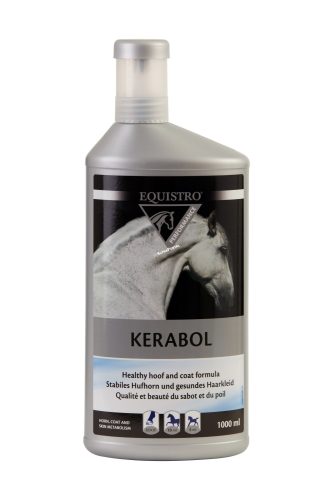 Equistro Kerabol liq 1L folyékony takarmánykiegészítő az egészséges pataszaru növekedéshez