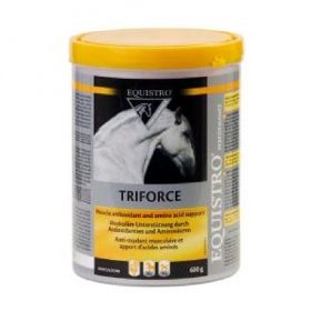   Equistro Triforce antioxidánsokat tartalmazó takarmánykiegészítő lovaknak - 600 g