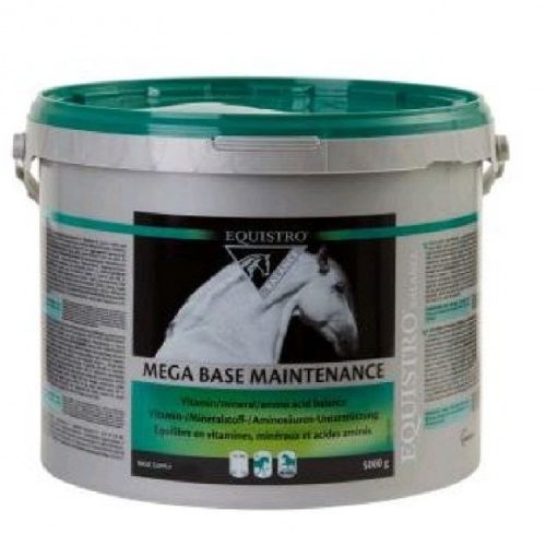 Equistro Mega base maintenance 5 kg pelletált vitamin és ásványianyag kiegészítő kancák, csikók és sportlovak számára egyaránt
