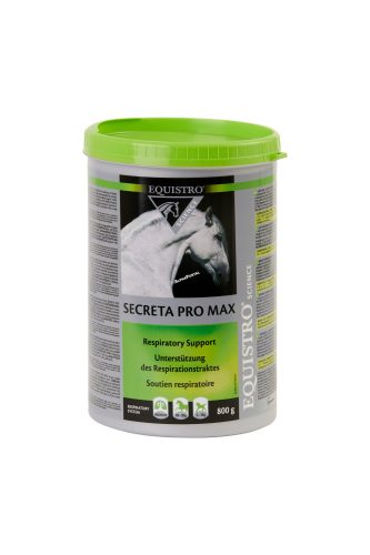 Equistro Secreta pro max 800g pelletált takarmánykiegészítő, kombinációja több gyógynövénynek és magas biológiai hasznosulású E-vitaminnak